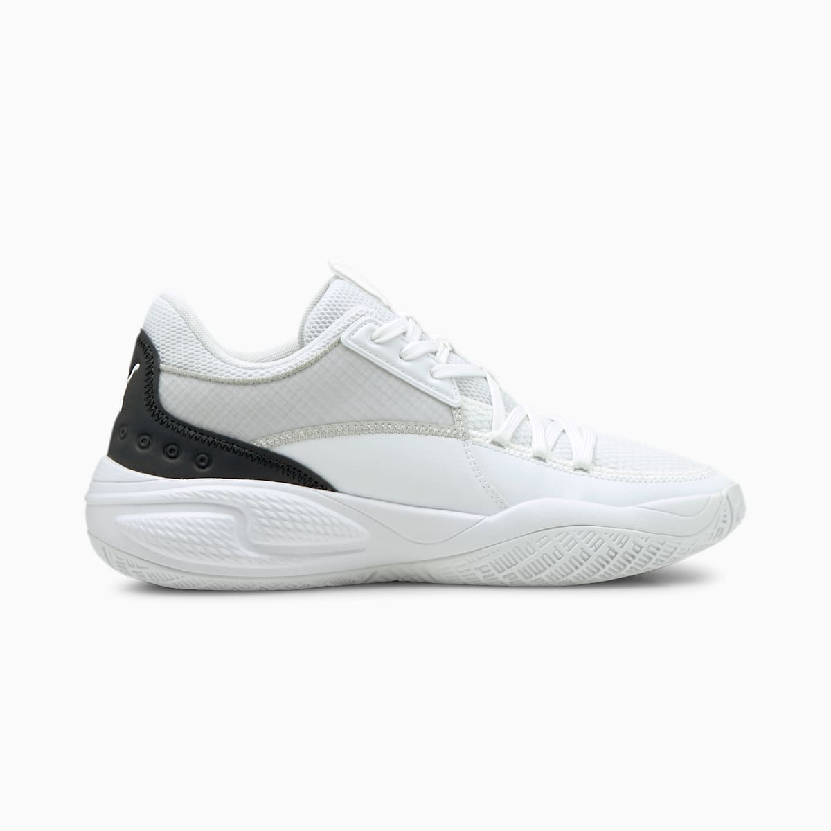 Basketbalove Tenisky Puma Court Rider I Panske Biele/Čierne | SK615723