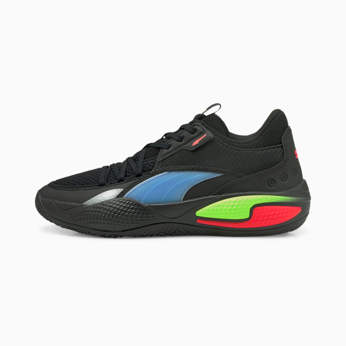 Basketbalove Tenisky Puma Court Rider Pop Damske Čierne/Modre | SK271594