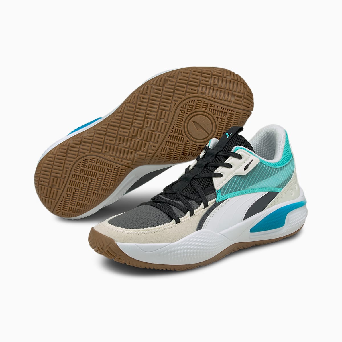 Basketbalove Tenisky Puma Court Rider Summer Days Panske Svetlo Tyrkysové | SK281569