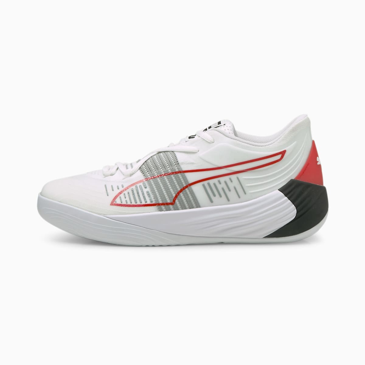 Basketbalove Tenisky Puma Fusion Nitro Damske Biele/Červené | SK415203