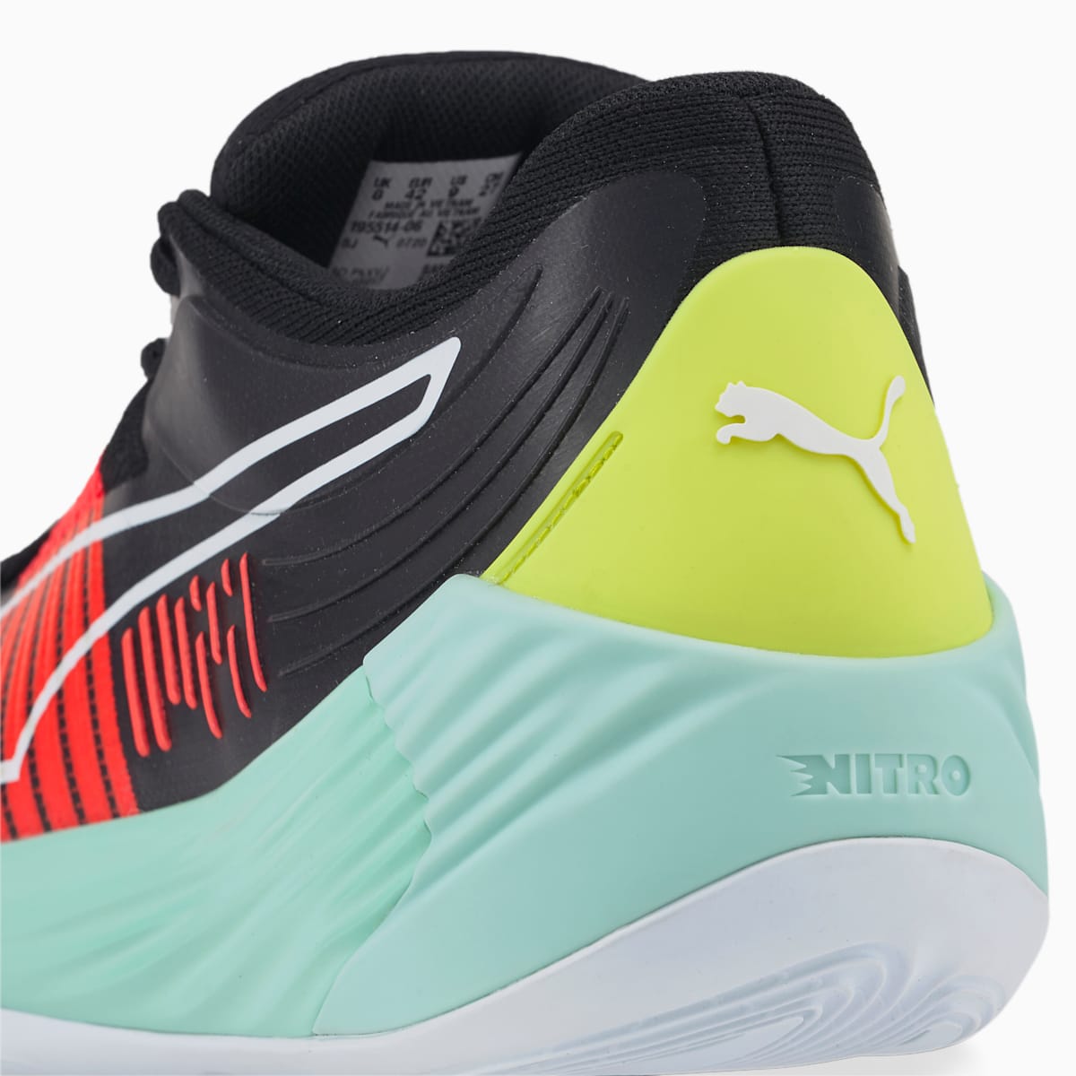 Basketbalove Tenisky Puma Fusion Nitro Damske Čierne/Modre | SK475321