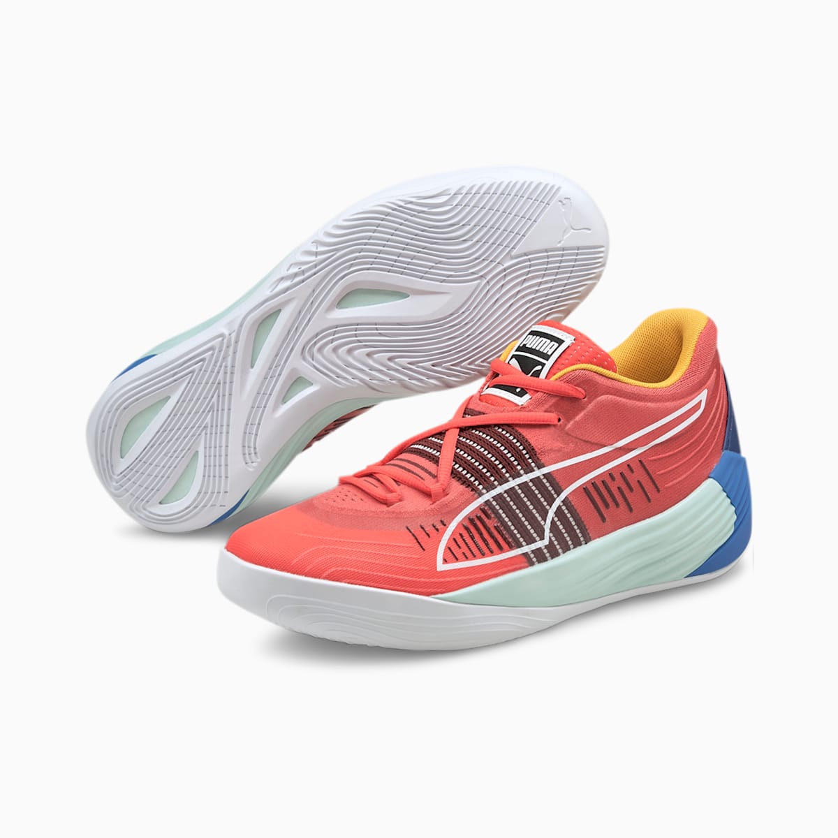 Basketbalove Tenisky Puma Fusion Nitro Damske Oranžové/Modre | SK658921