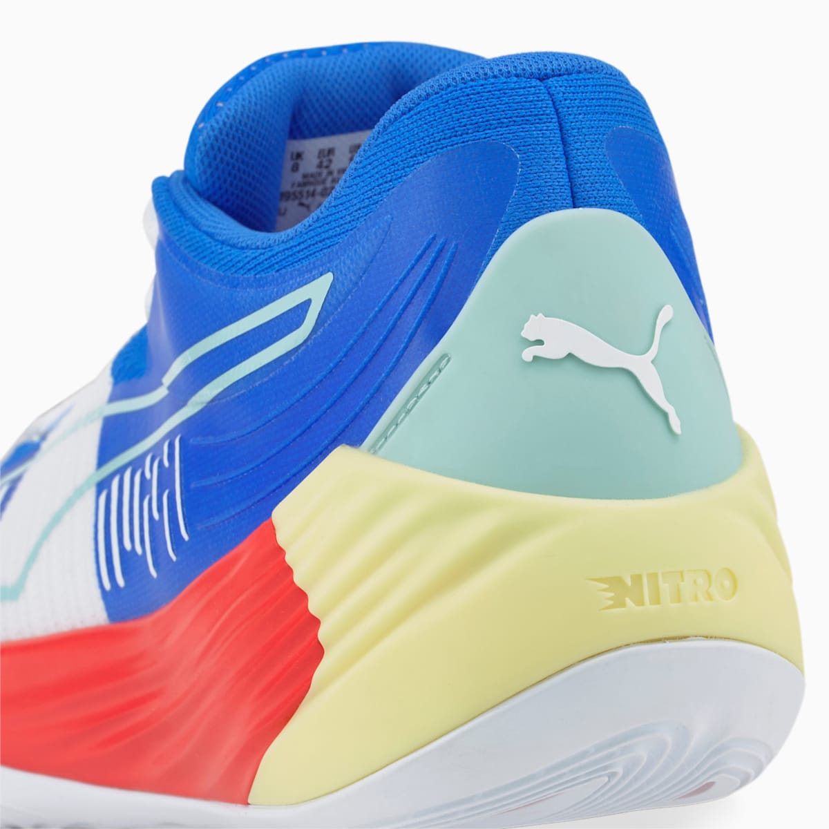 Basketbalove Tenisky Puma Fusion Nitro Panske Modre/Oranžové | SK713598