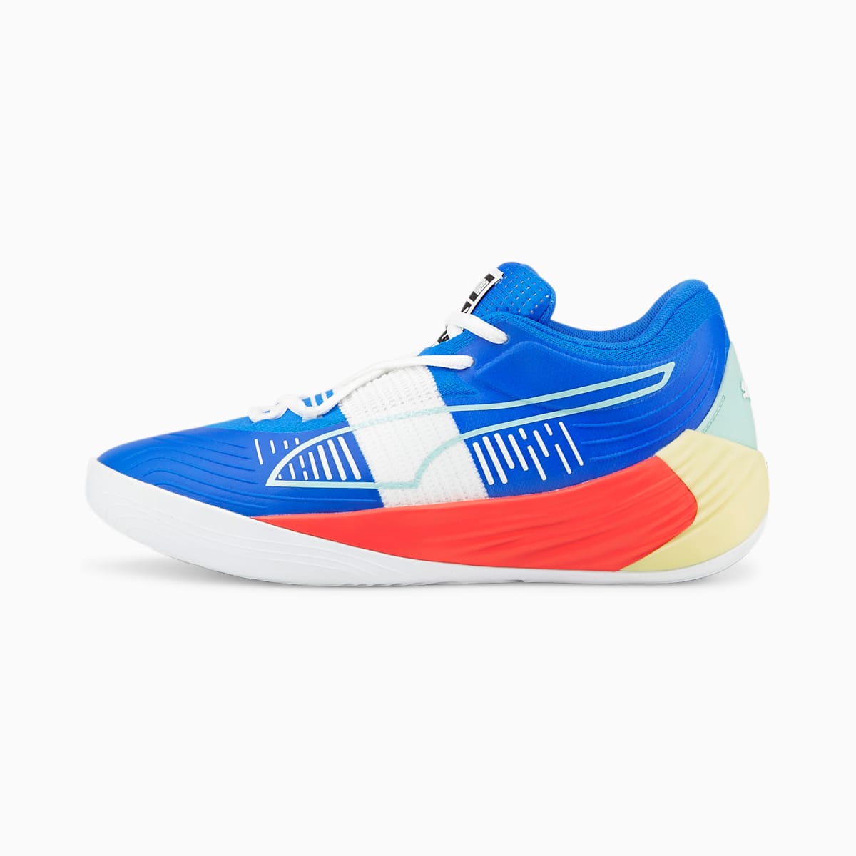 Basketbalove Tenisky Puma Fusion Nitro Panske Modre/Oranžové | SK713598