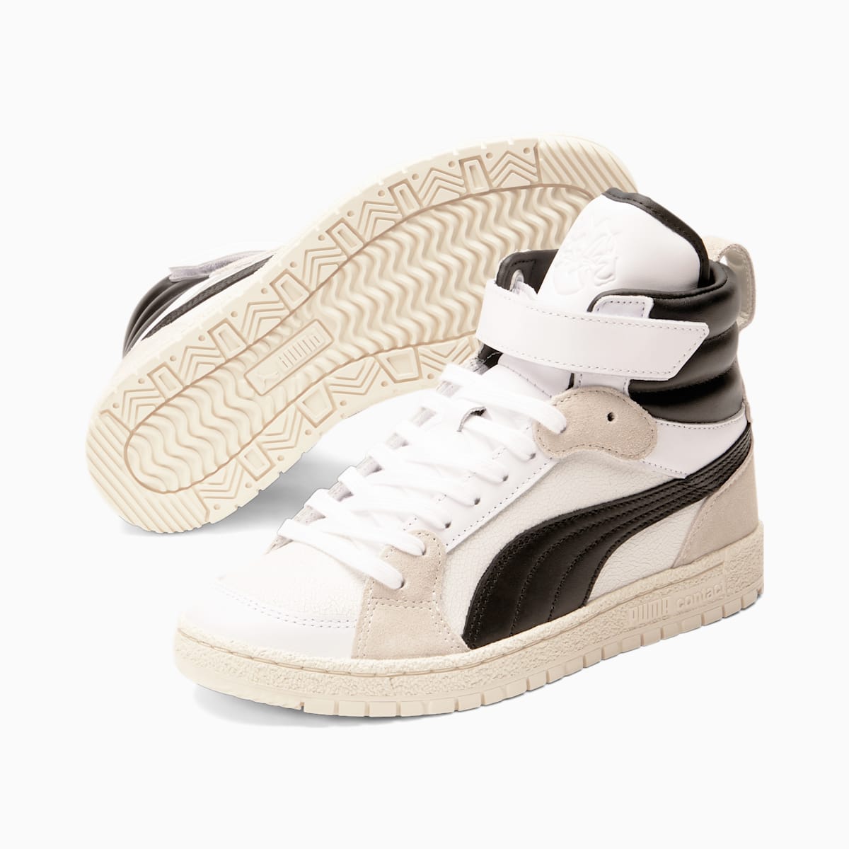 Basketbalove Tenisky Puma High Court Regal Ralph Sampson Mid Damske Biele/Čierne | SK819305