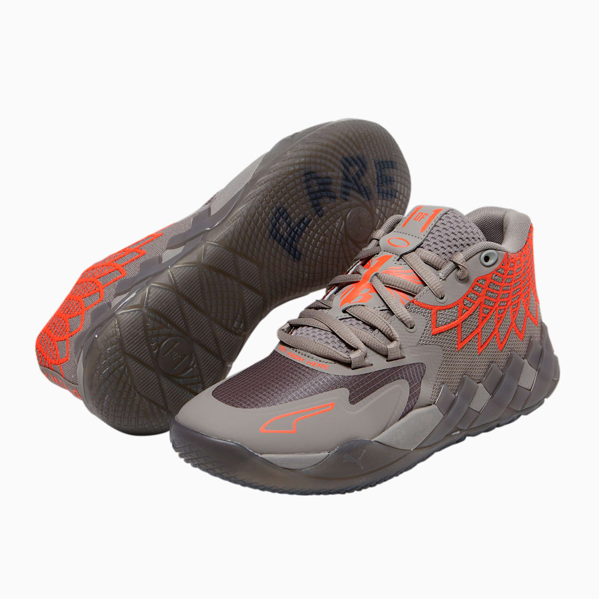 Basketbalove Tenisky Puma MB.01 Panske Siva/Oranžové | SK654723