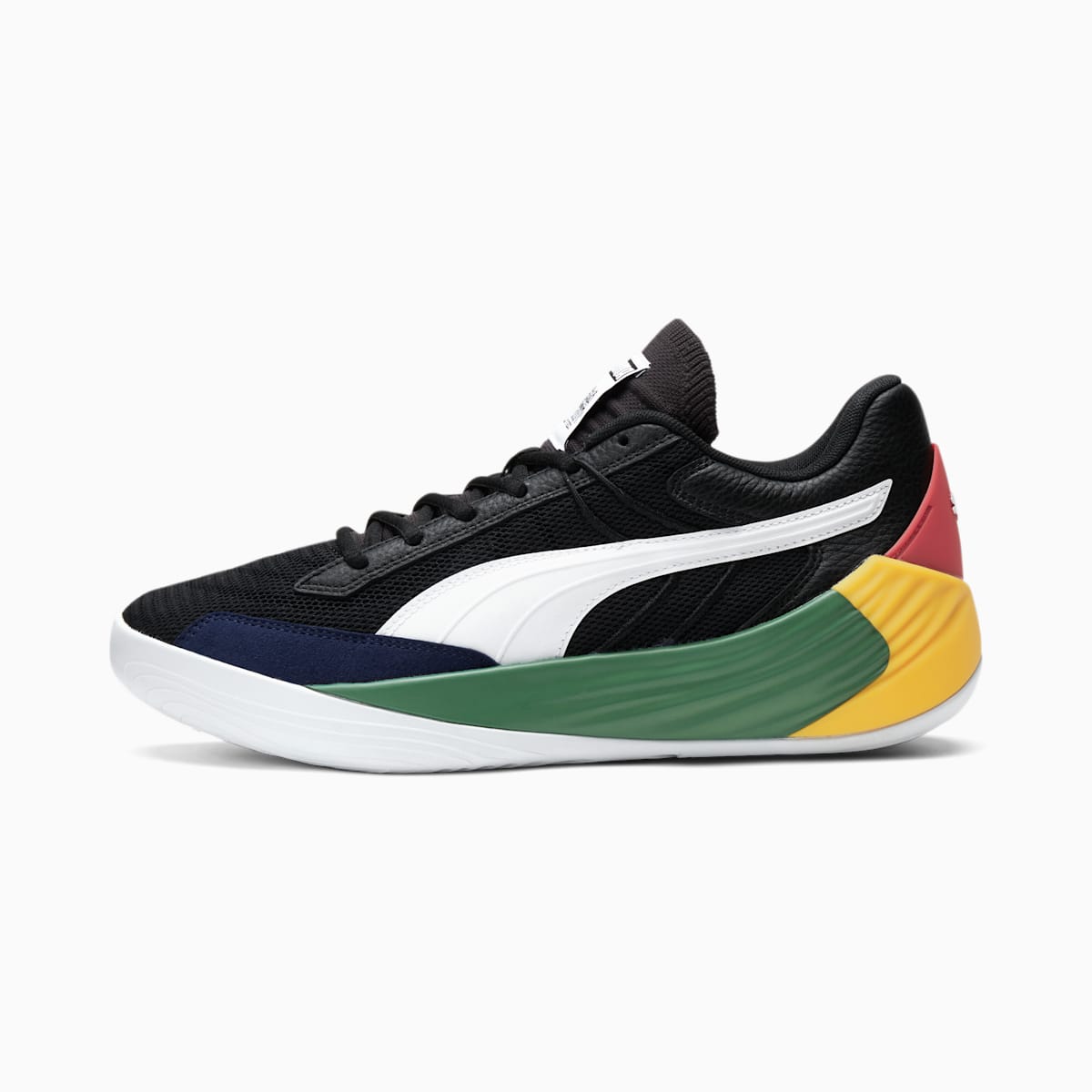 Basketbalove Tenisky Puma PUMA x BLACK FIVES Fusion NITRO Panske Čierne/Zelene | SK314095