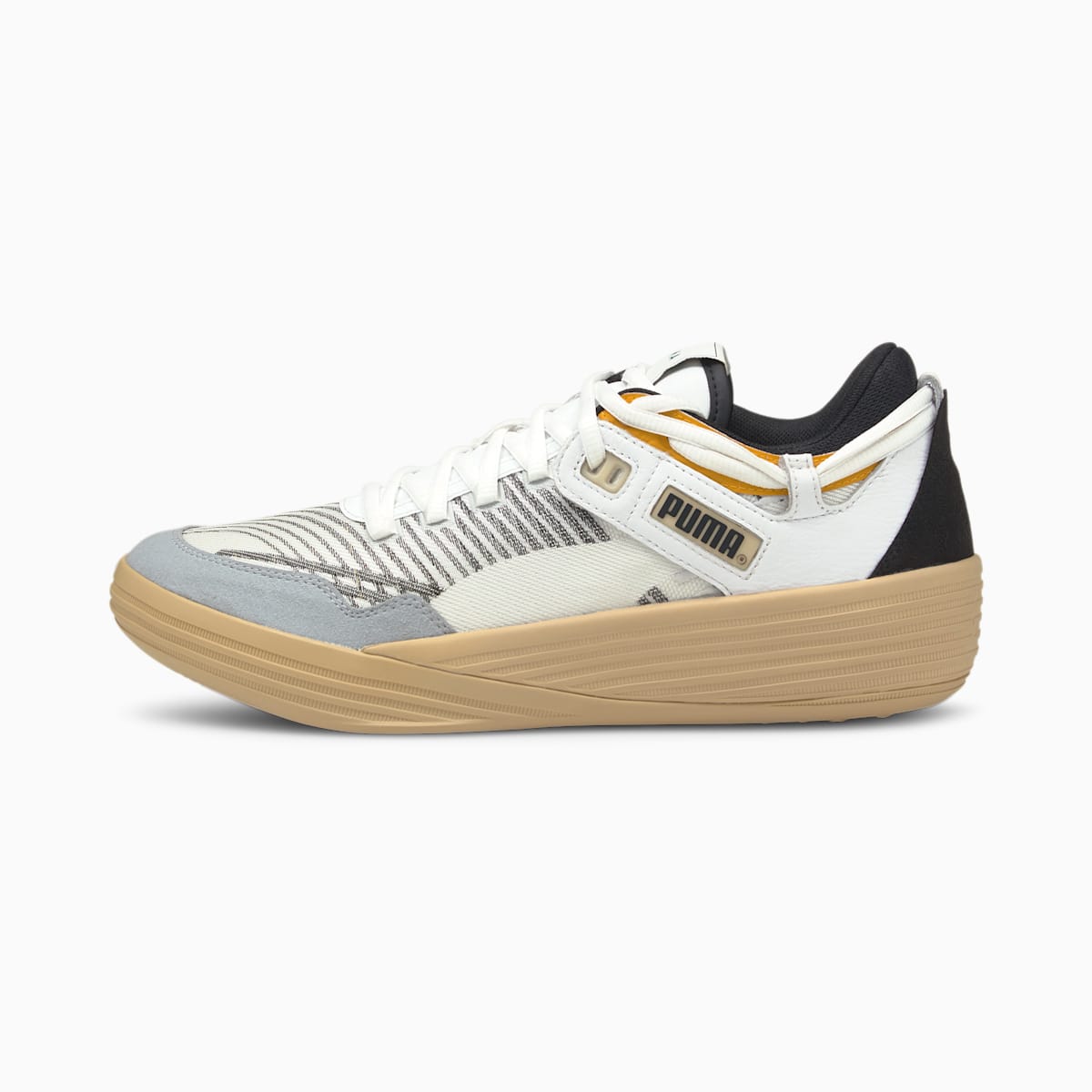 Basketbalove Tenisky Puma PUMA x KUZMA Clyde All-Pro Damske Biele/Čierne | SK032547