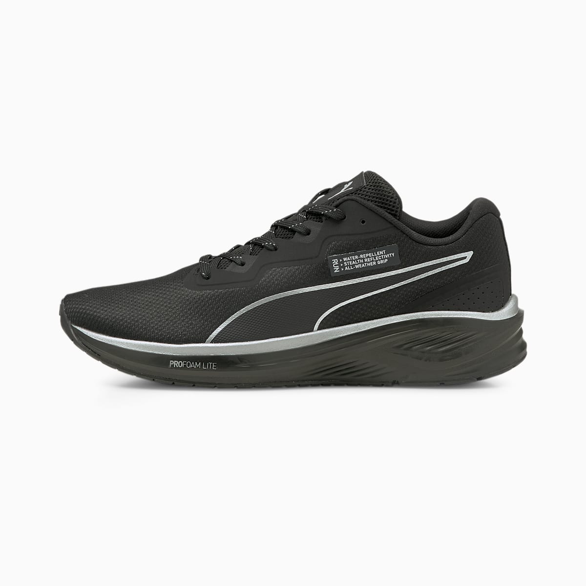 Bezecke Topanky Puma Aviator WTR Panske Čierne/Strieborne | SK064782