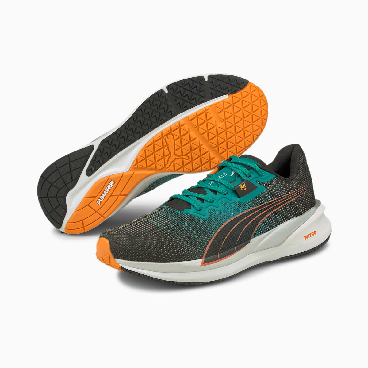 Bezecke Topanky Puma Eternity Nitro WTR Panske Oranžové/Čierne | SK846213