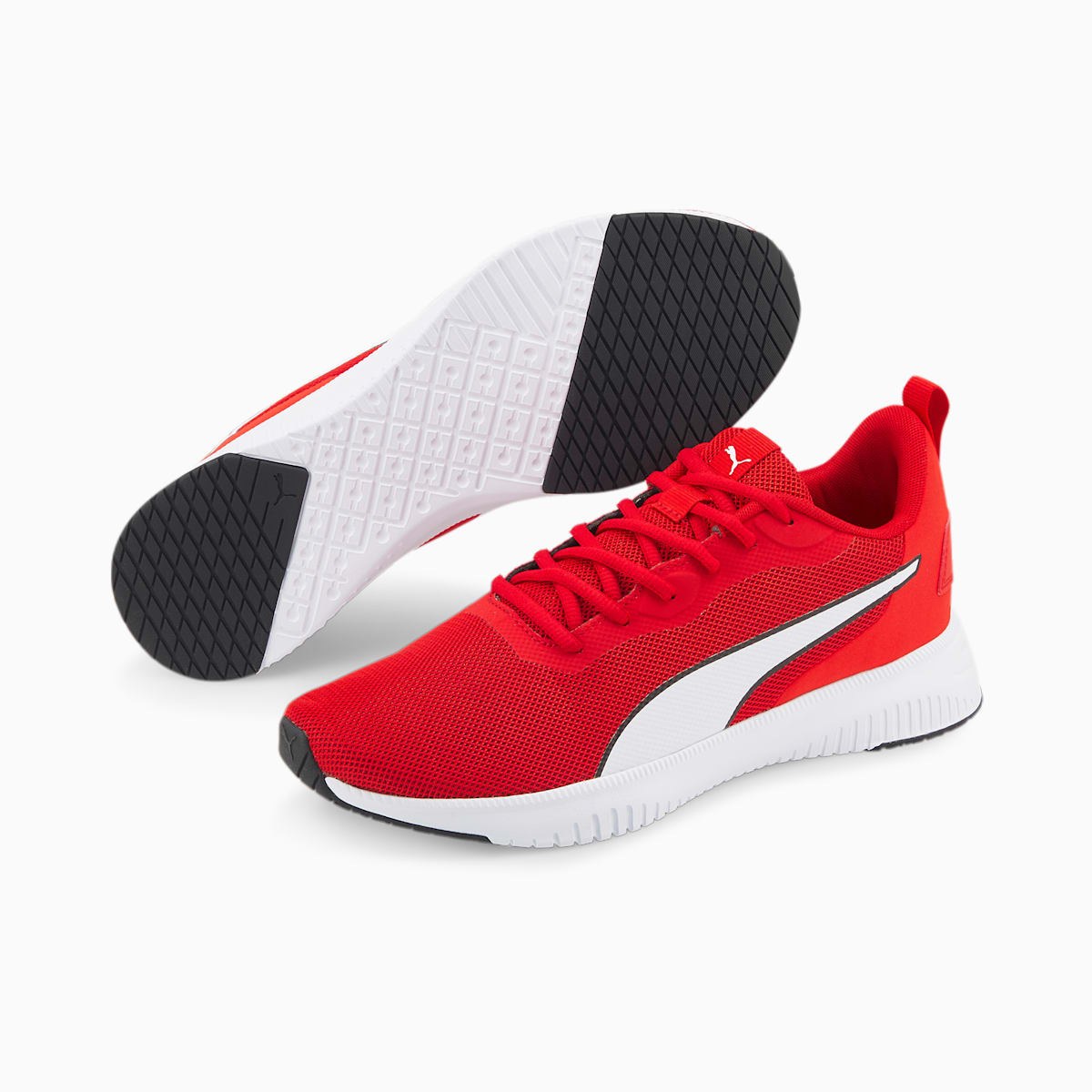 Bezecke Topanky Puma Flyer Flex Knit Panske Červené/Biele/Čierne | SK508693