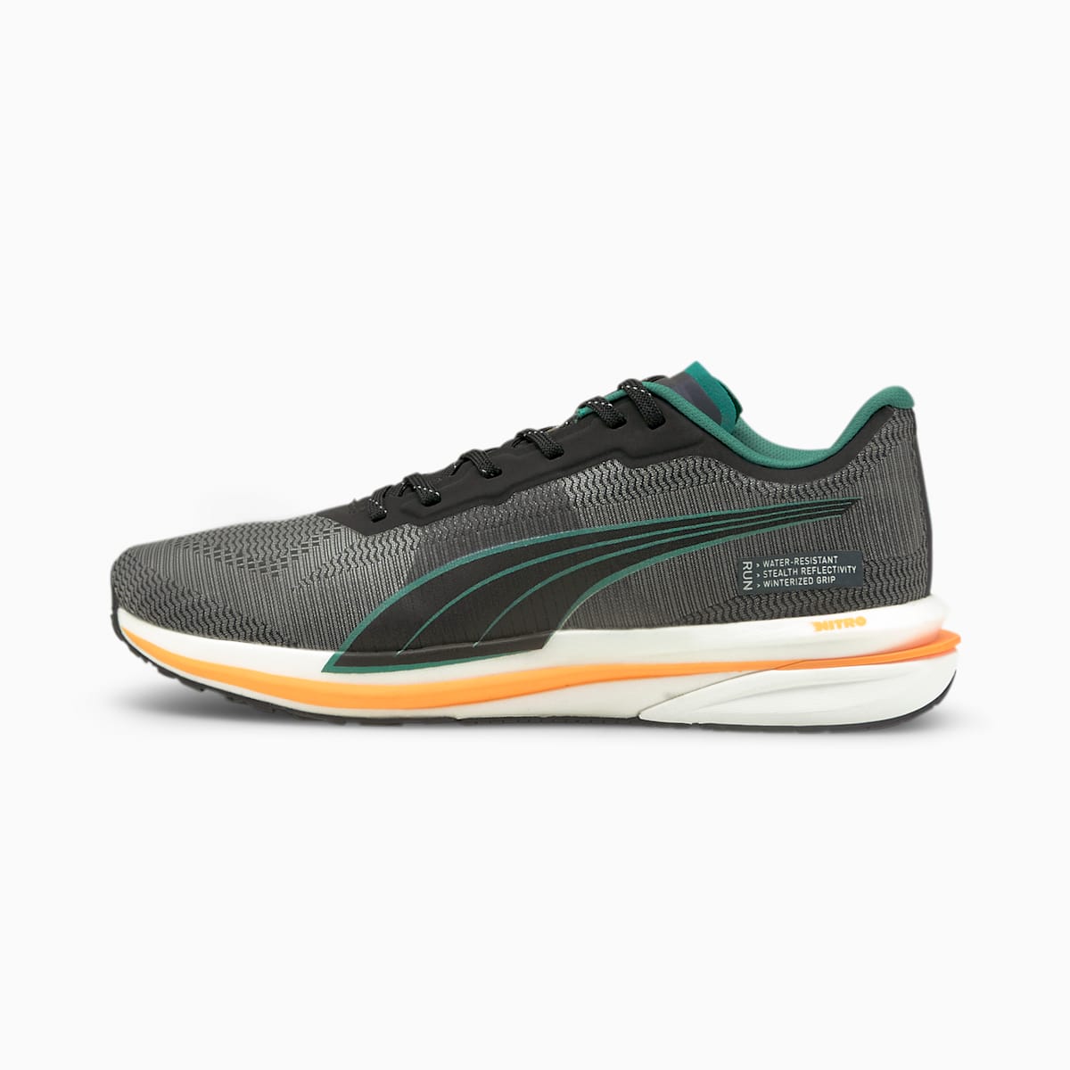 Bezecke Topanky Puma Velocity Nitro WTR Panske Čierne/Oranžové | SK670825