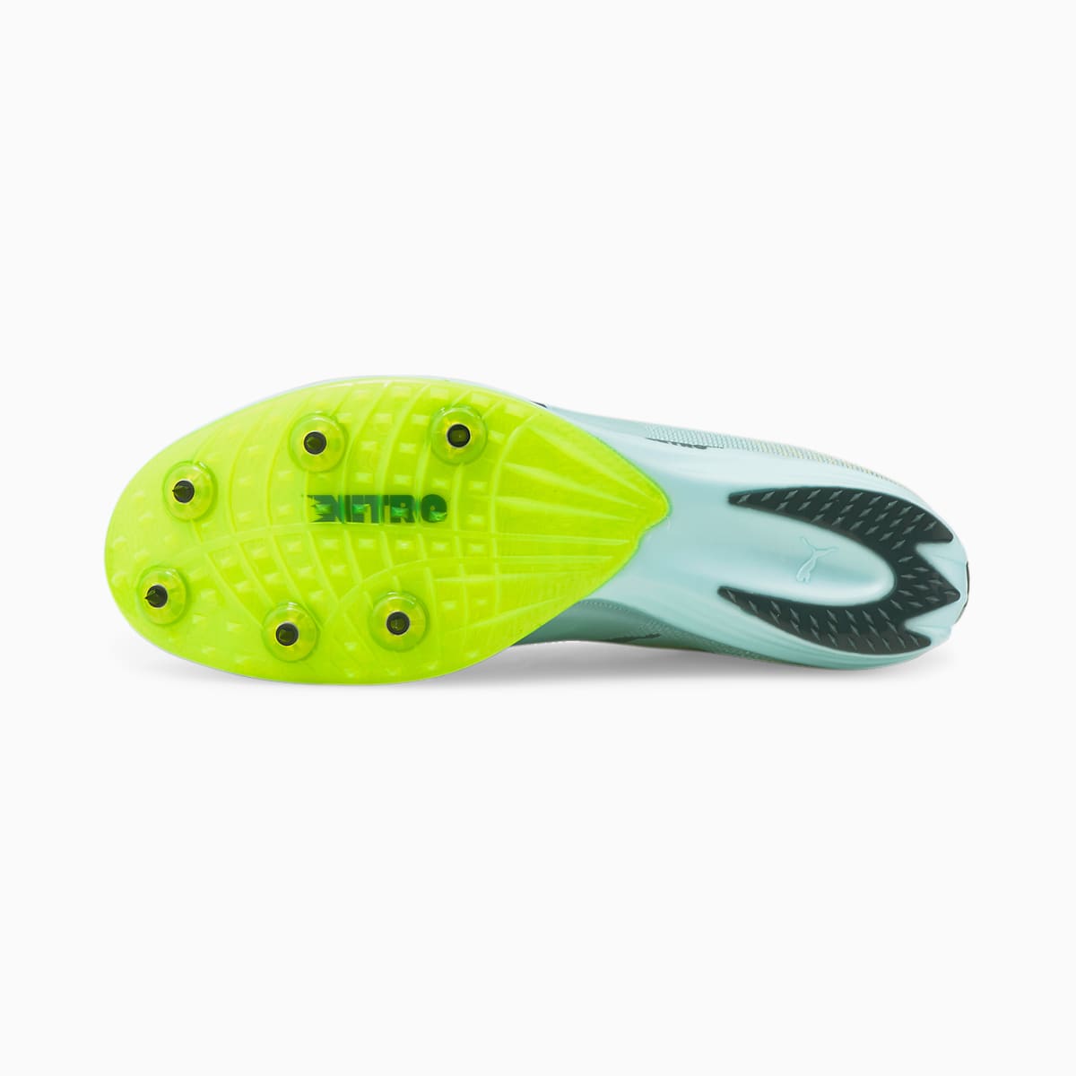 Bezecke Topanky Puma evoSPEED Distance Nitro Elite Track and Field Damske Modre/Svetlo Žlté | SK581073