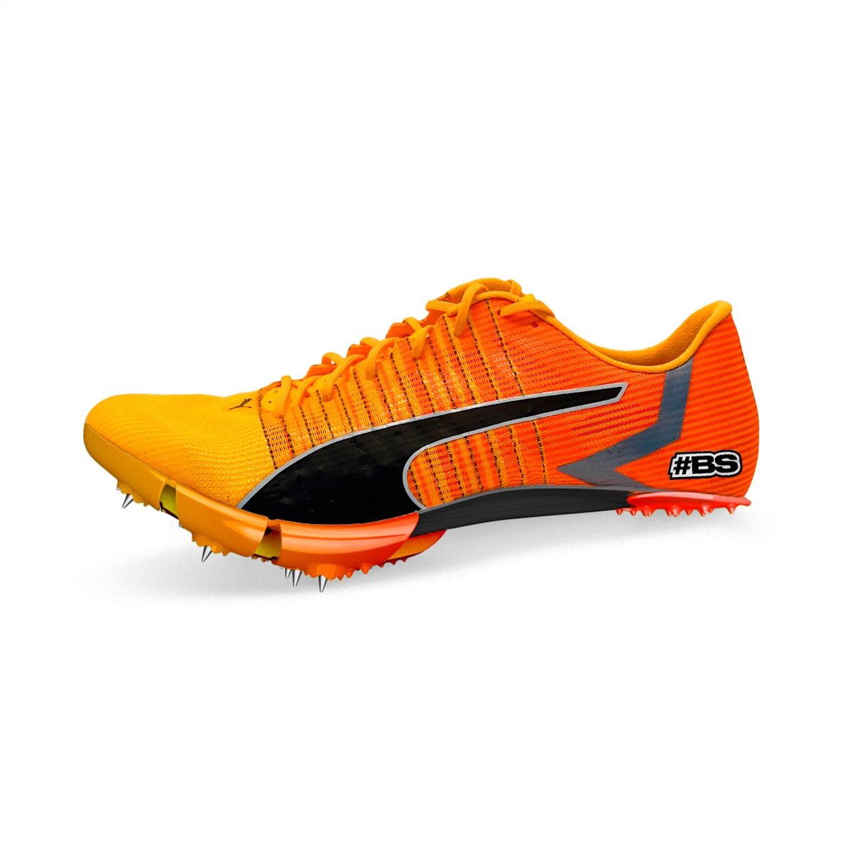 Bezecke Topanky Puma evoSPEED Naio NITRO Elite Track and Field Panske Oranžové/Čierne | SK379081