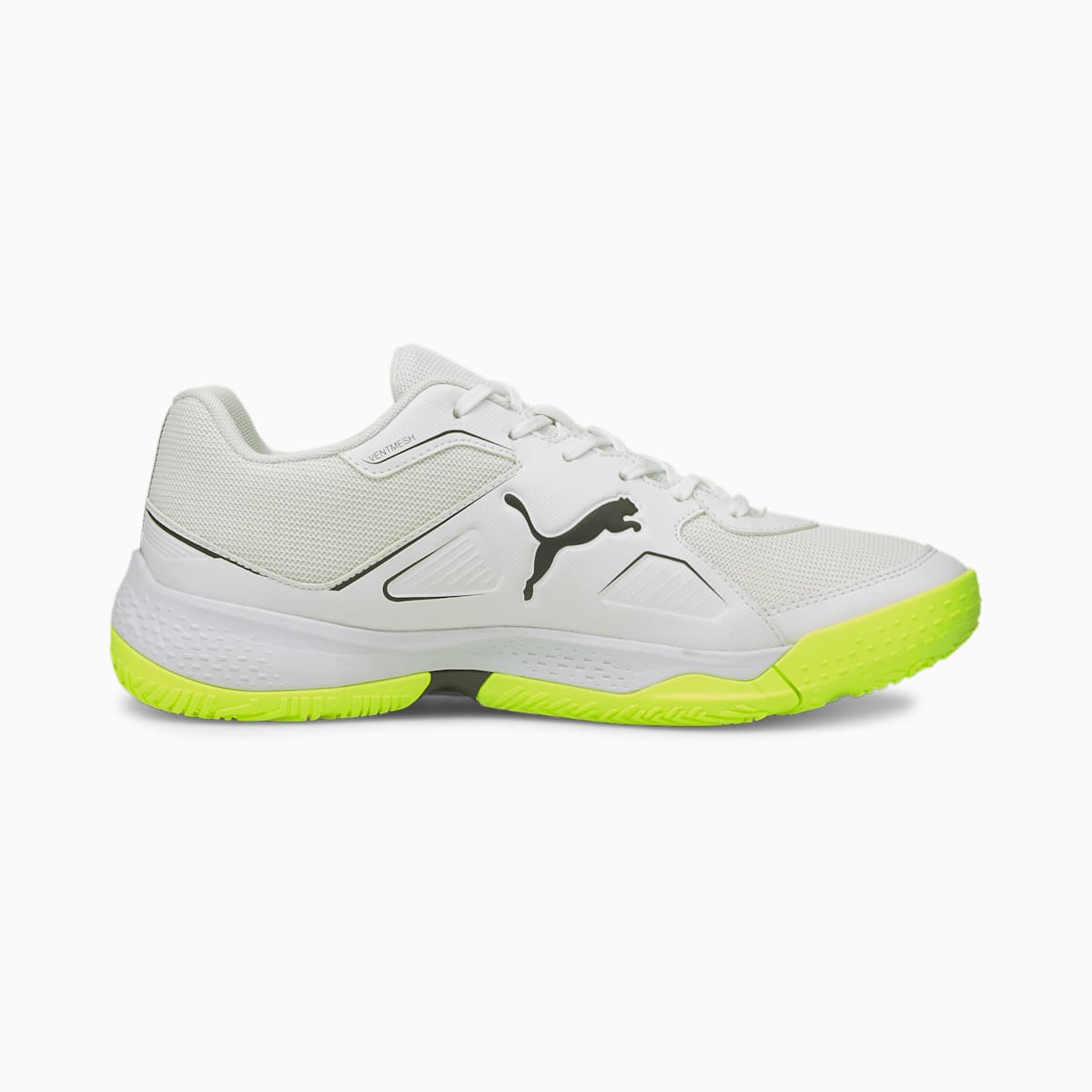 Hadzanarske Tenisky Puma Solarflash Indoor Panske Biele/Čierne/Žlté | SK610983