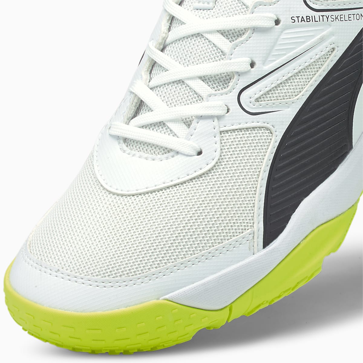 Hadzanarske Tenisky Puma Solarflash Indoor Panske Biele/Čierne/Žlté | SK610983