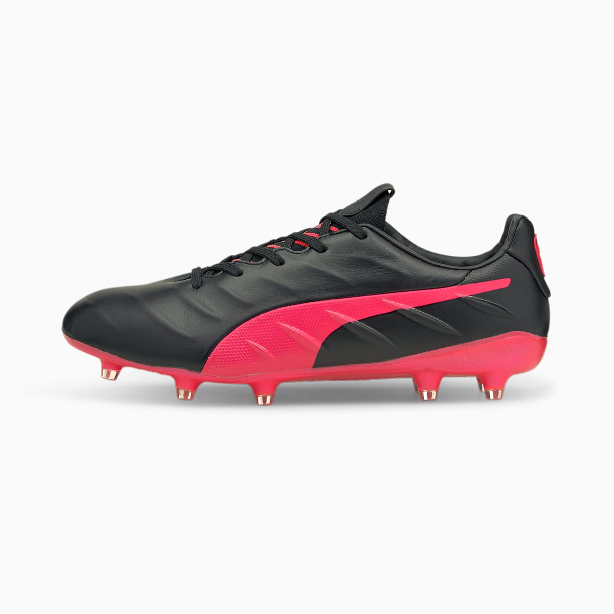 Kopačky Puma KING Platinum 21 FG/AG Panske Čierne/Oranžové | SK159087