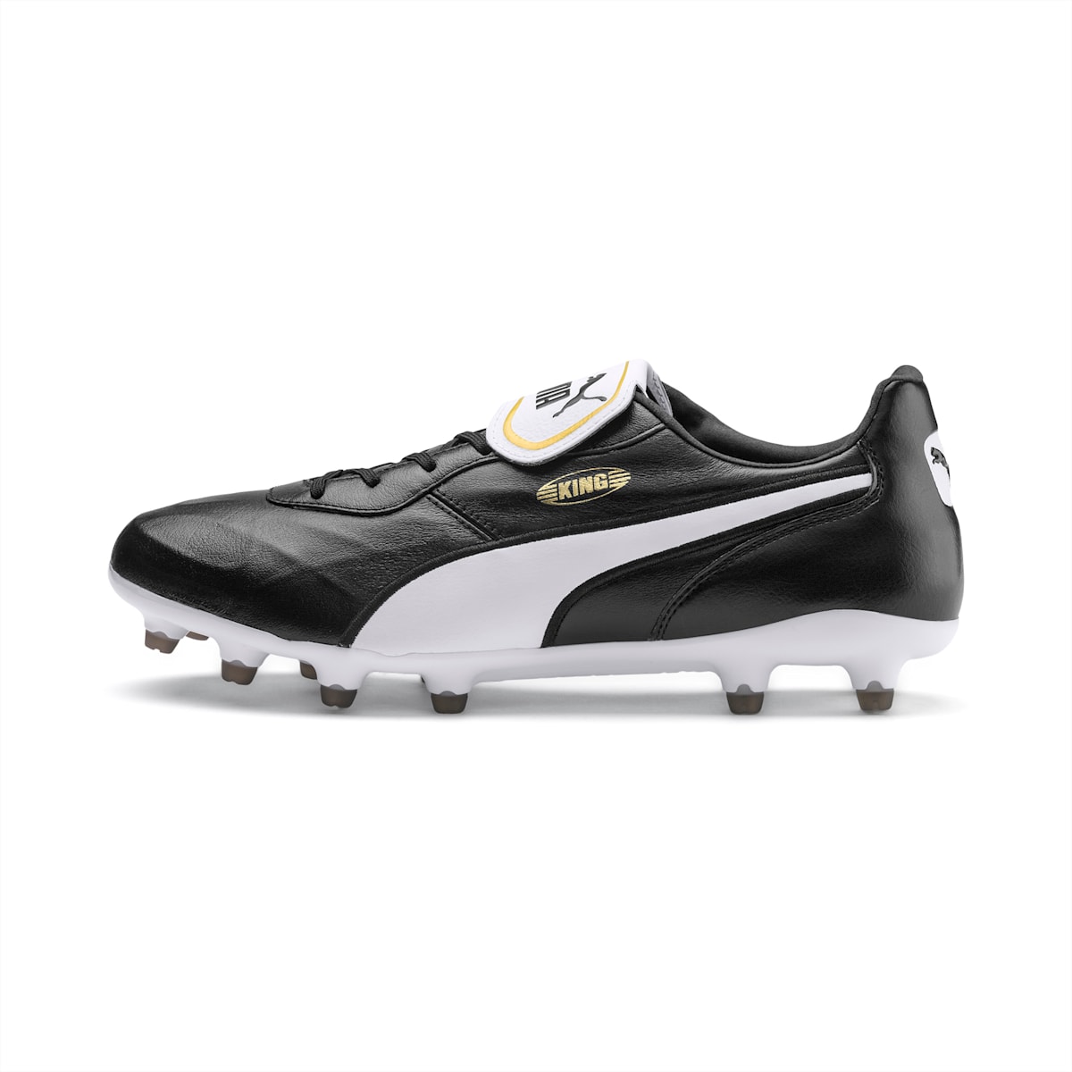 Kopačky Puma KING Top FG Panske Čierne/Biele | SK620345