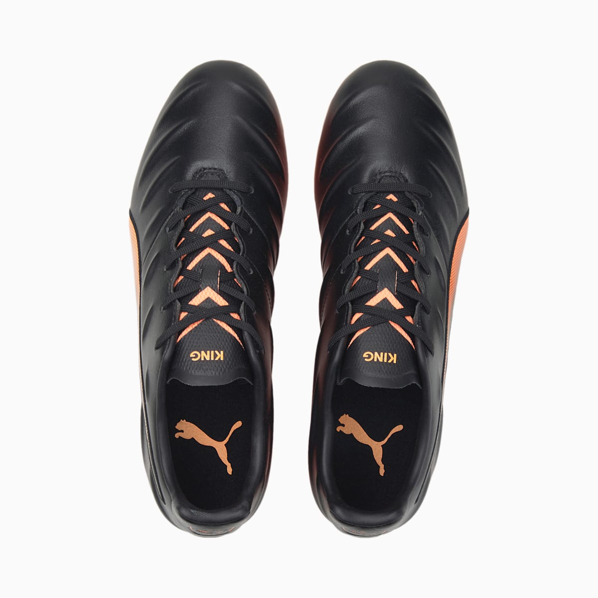 Kopačky Puma King Pro 21 FG Damske Čierne/Oranžové | SK105927