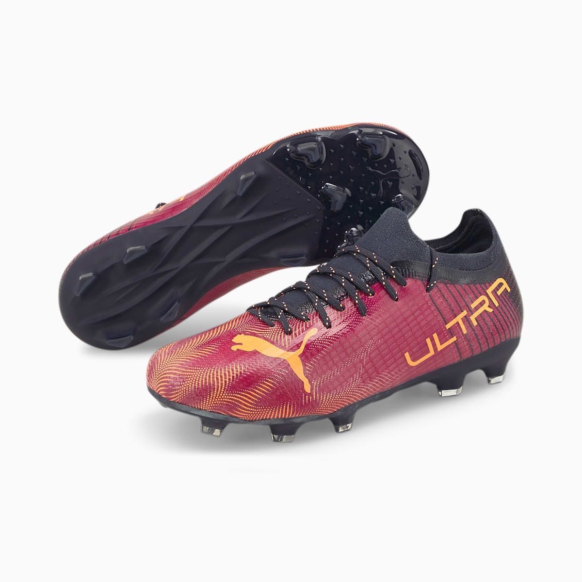 Kopačky Puma ULTRA 2.4 FG/AG JR Dievcenske Fuchsie | SK784632