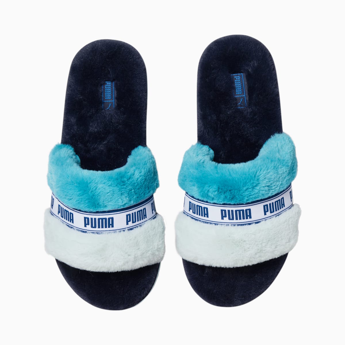 Papuce Puma Fluff Jazzy Damske Modre | SK906132