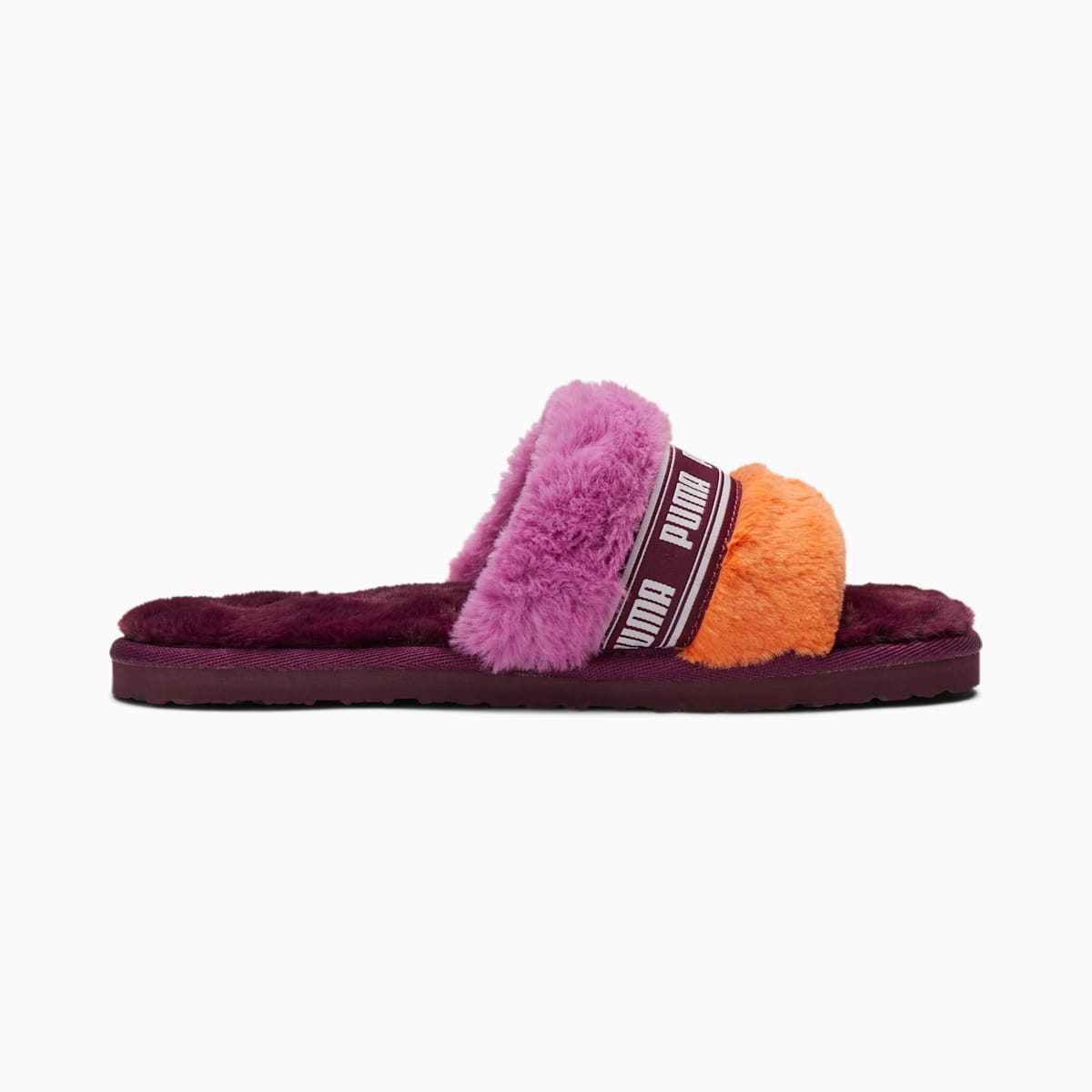 Papuce Puma Fluff Jazzy Damske Nachový/Lavendel/Tmavo Marhule/Fuchsie | SK635074