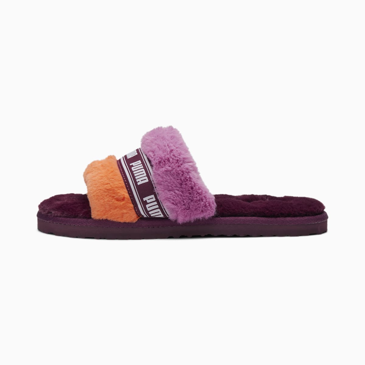 Papuce Puma Fluff Jazzy Damske Nachový/Lavendel/Tmavo Marhule/Fuchsie | SK635074