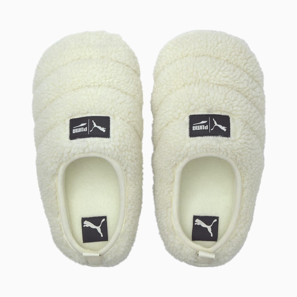 Papuce Puma Scuff Sherpa Damske Biele/Čierne | SK574968