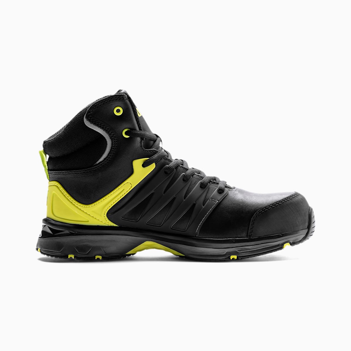 Pracovní Obuv Puma Velocity 2.0 Mid S3 ESD Panske Čierne/Žlté | SK490136