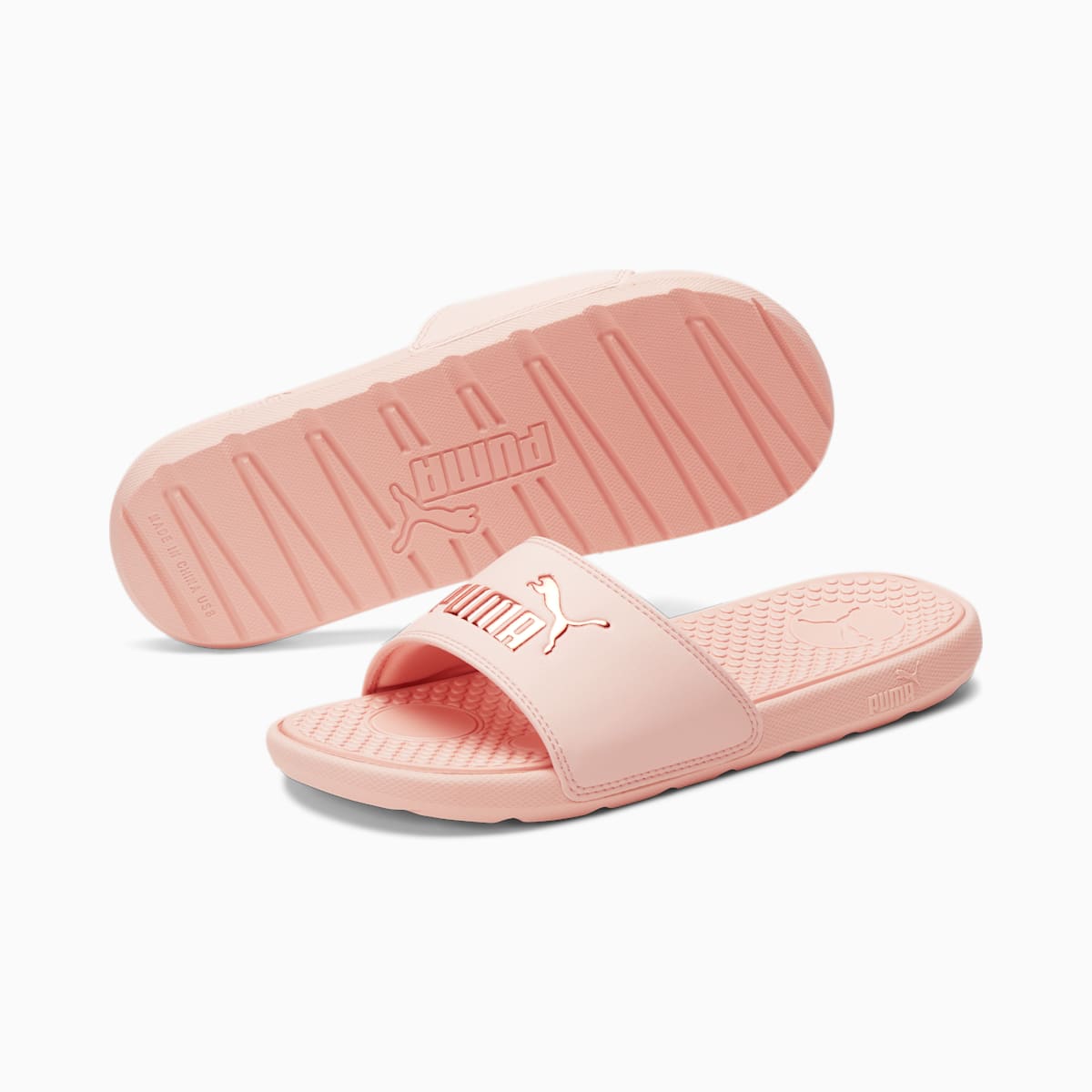 Slapky Puma Cool Cat Slides Damske Ruzove/Zlate | SK219438