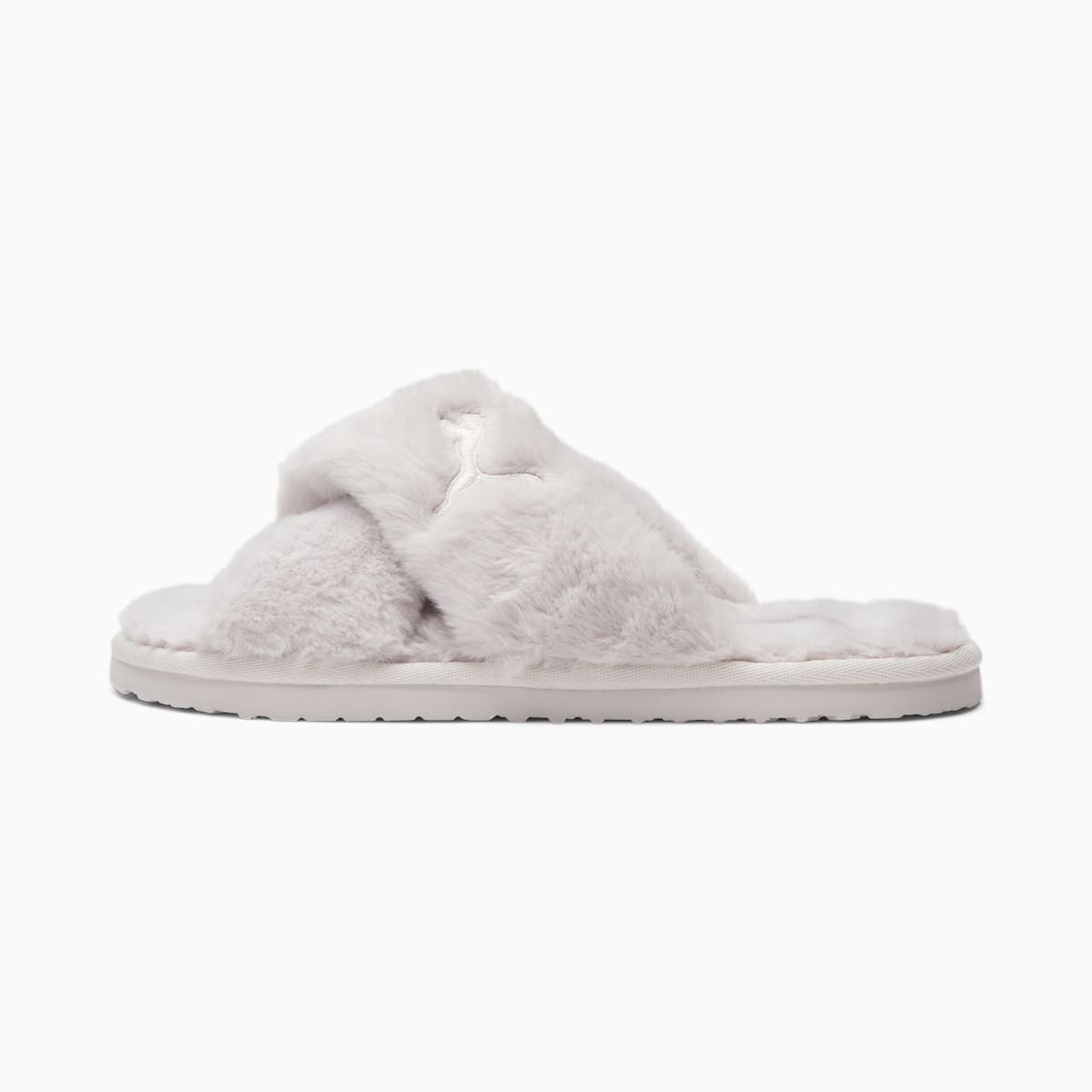 Slapky Puma Fluff X Remienkove Slide Damske Biele | SK796081