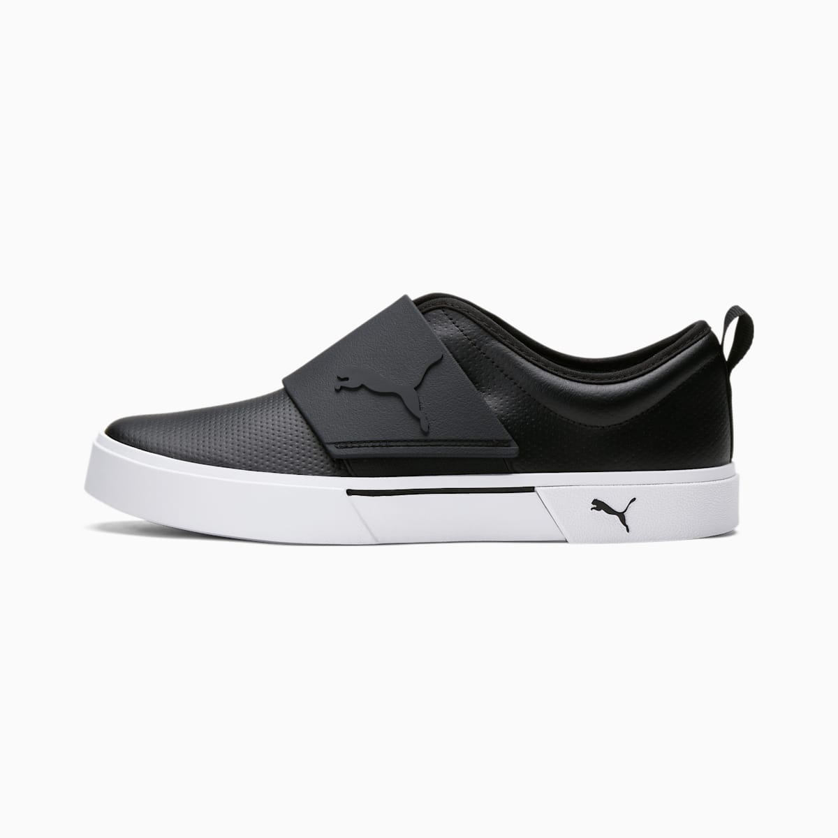 Slip On Puma El Rey II SlipOn Perf L Panske Čierne | SK387695