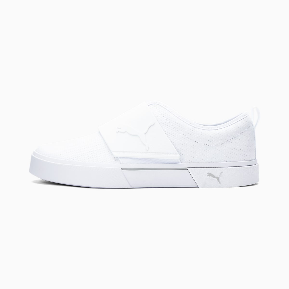 Slip On Puma El Rey II SlipOn Perf L Panske Biele | SK821569