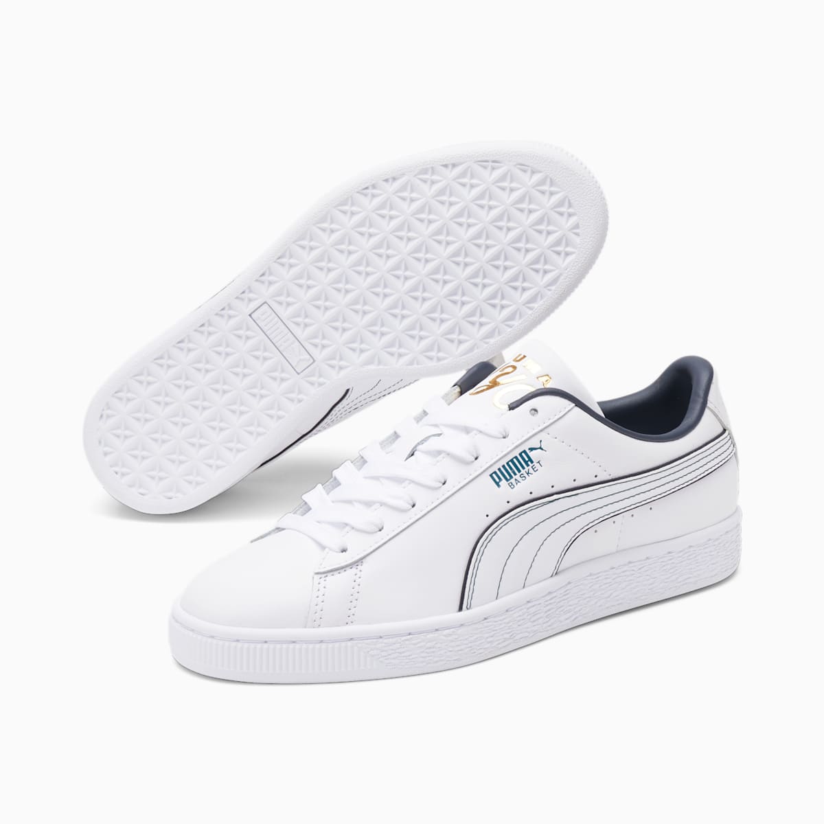 Tenisky Puma Basket Classic XXI Flagship Damske Biele/Modre Koralove | SK564971