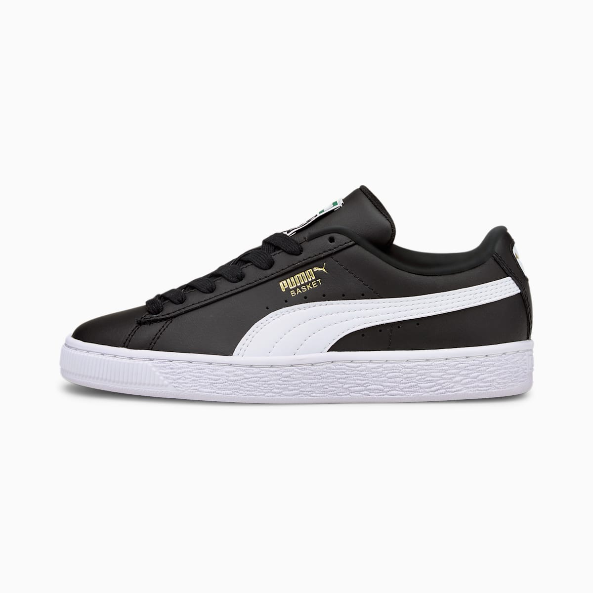 Tenisky Puma Basket Classic XXI JR Chlapcenske Čierne/Biele | SK602719