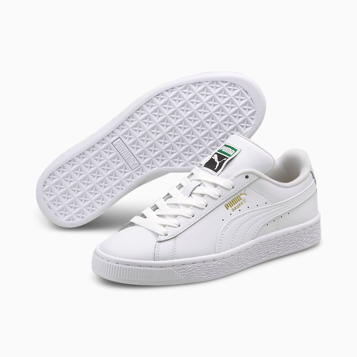 Tenisky Puma Basket Classic XXI JR Dievcenske Biele | SK169804