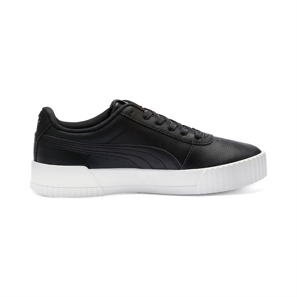 Tenisky Puma Carina Leather Damske Čierne/Biele/Strieborne | SK056938