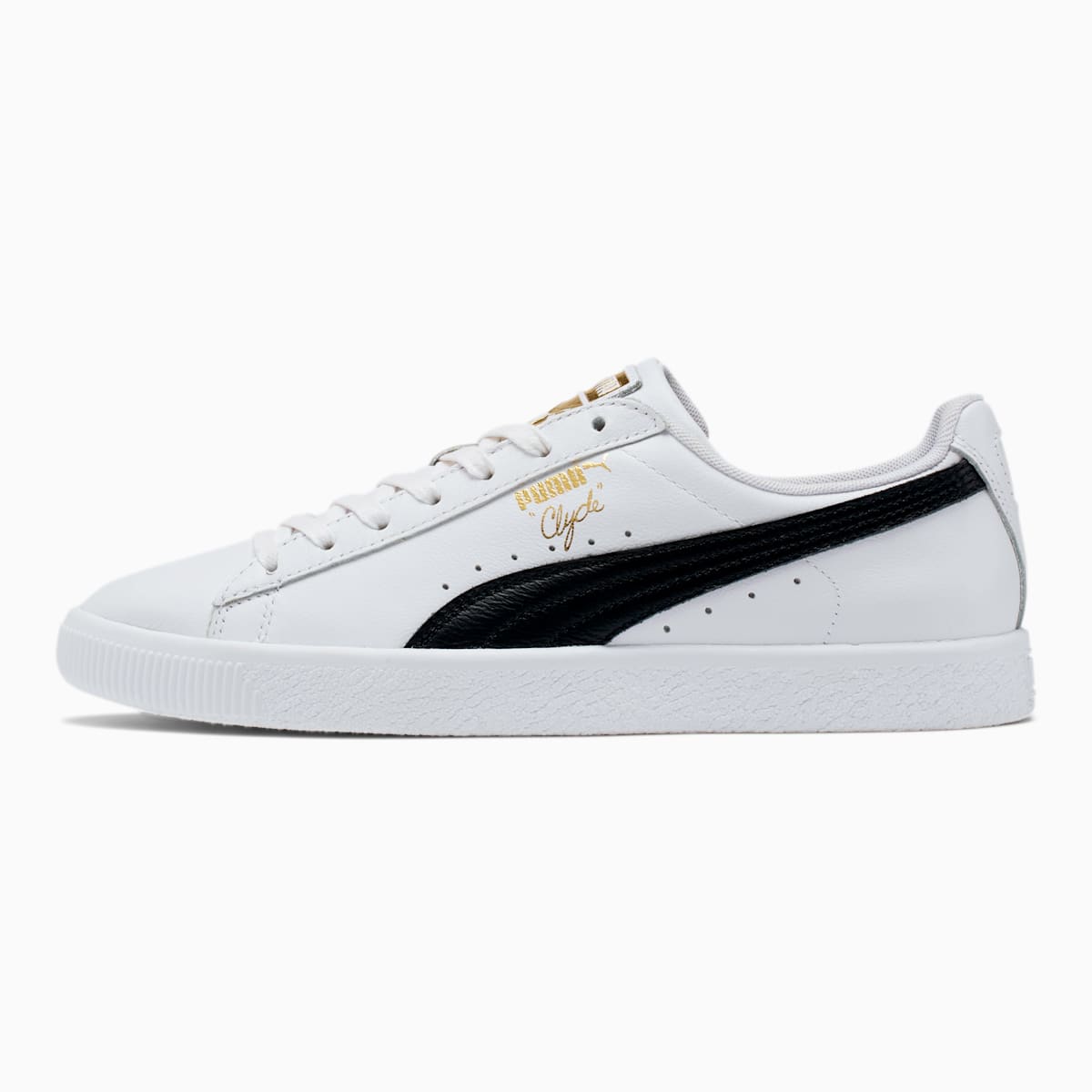 Tenisky Puma Clyde Core Foil Panske Biele/Čierne/Zlate | SK051734