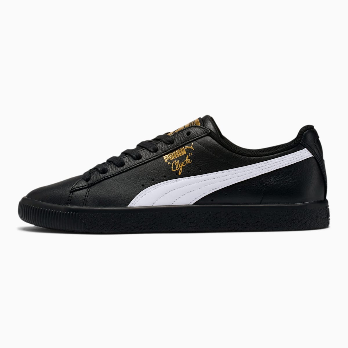 Tenisky Puma Clyde Core Foil Panske Čierne/Biele/Zlate | SK927086