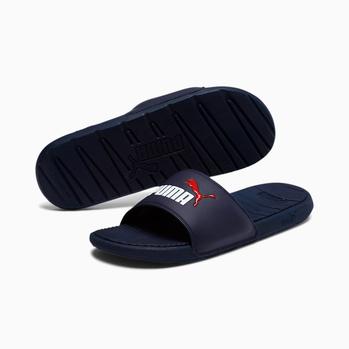 Tenisky Puma Cool Cat Slides Panske Námornícka Modrá/Biele/Červené | SK586413