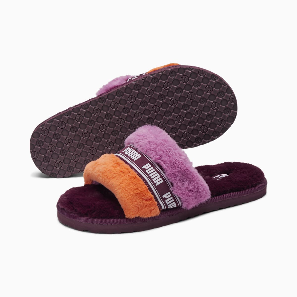 Tenisky Puma Fluff Jazzy Damske Nachový/Lavendel/Tmavo Marhule/Fuchsie | SK190874