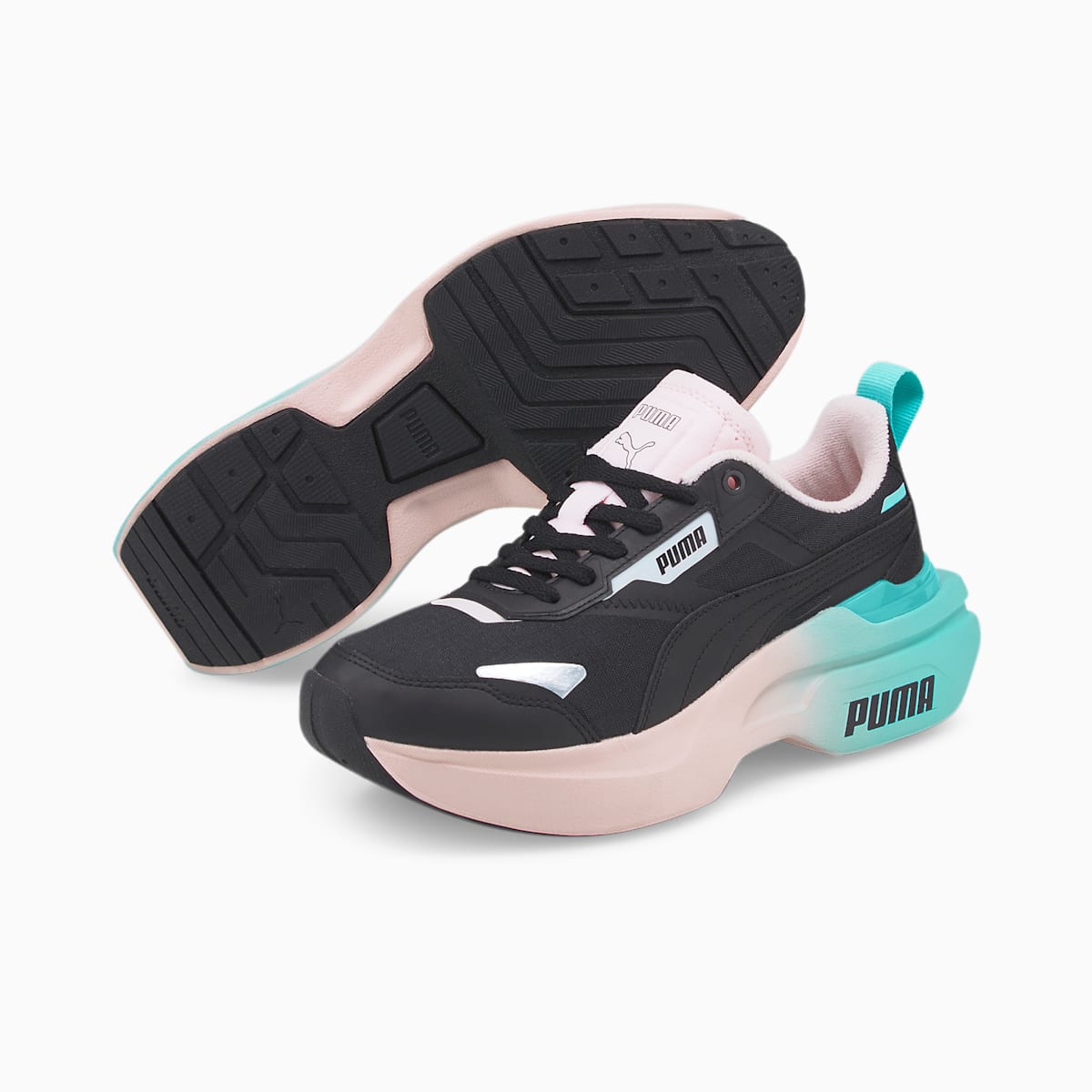 Tenisky Puma Kosmo Rider Gradient Damske Čierne/Svetlo Tyrkysové | SK410785