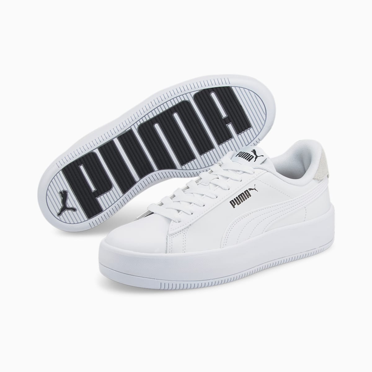 Tenisky Puma Lily Platform Laced Damske Biele/Čierne | SK360425