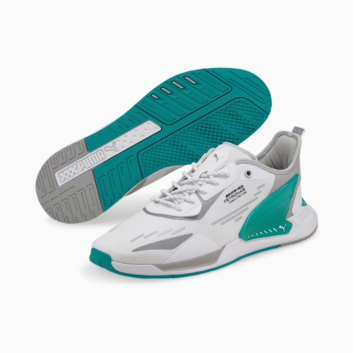 Tenisky Puma Mercedes F1 ZenonSpeed Damske Biele/Strieborne/Zelene | SK419275