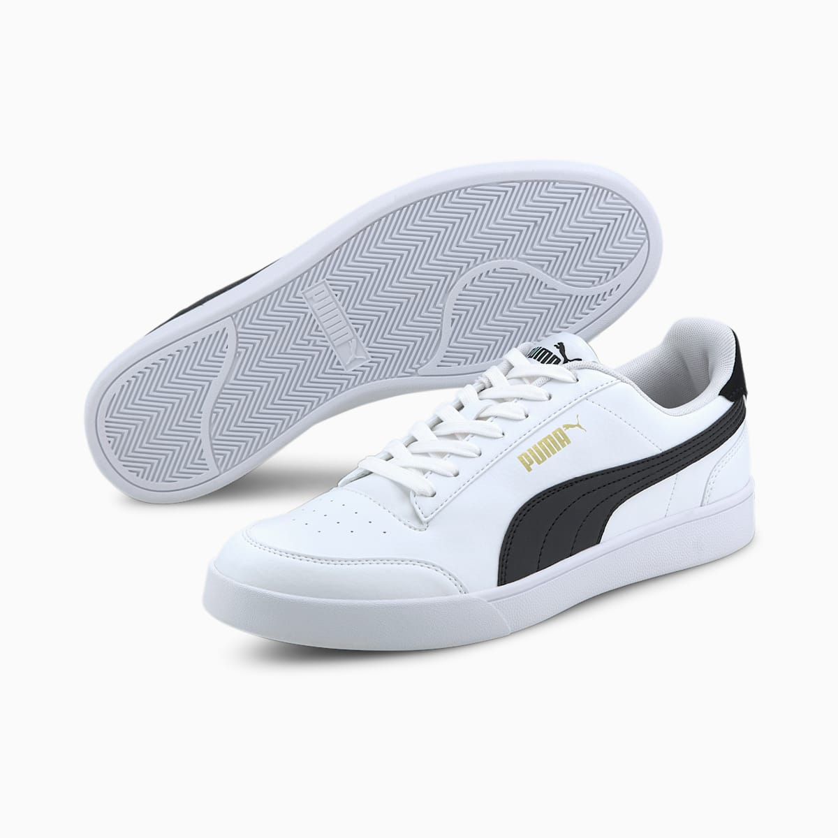 Tenisky Puma PUMA Shuffle Damske Biele/Čierne/Zlate | SK219403