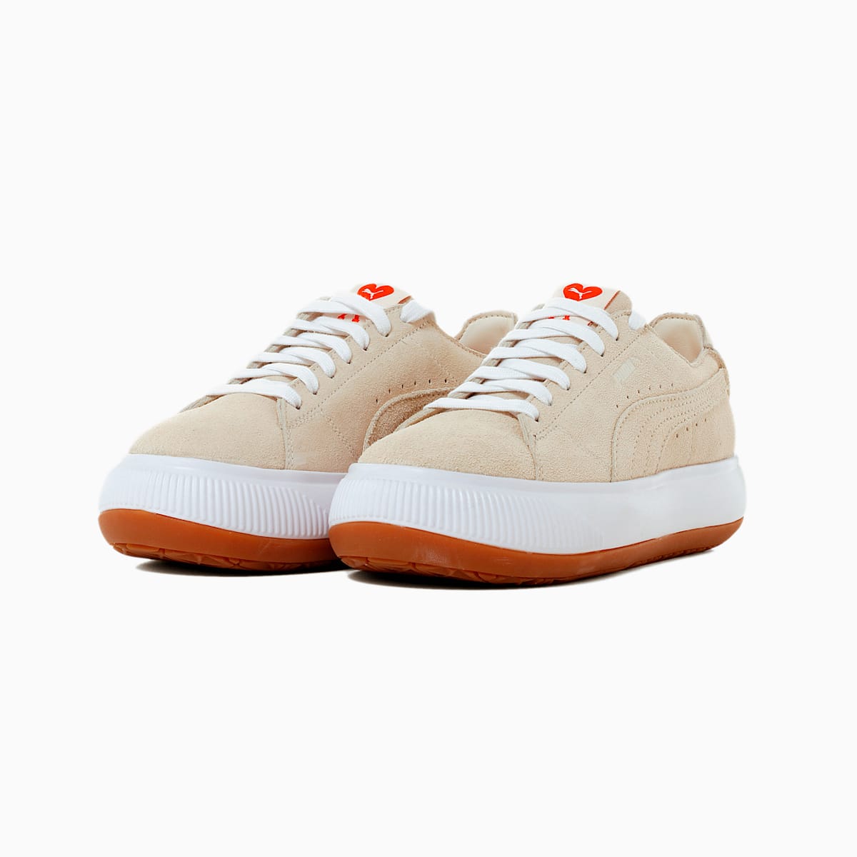 Tenisky Puma PUMA x AMI Suede Mayu Deconstruct Damske Béžové | SK542913