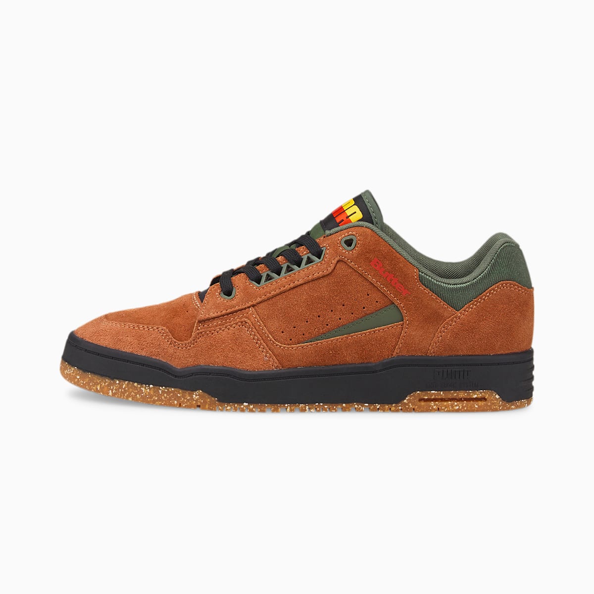 Tenisky Puma PUMA x BUTTER GOODS Slipstream Lo Suede Damske Čierne | SK251473