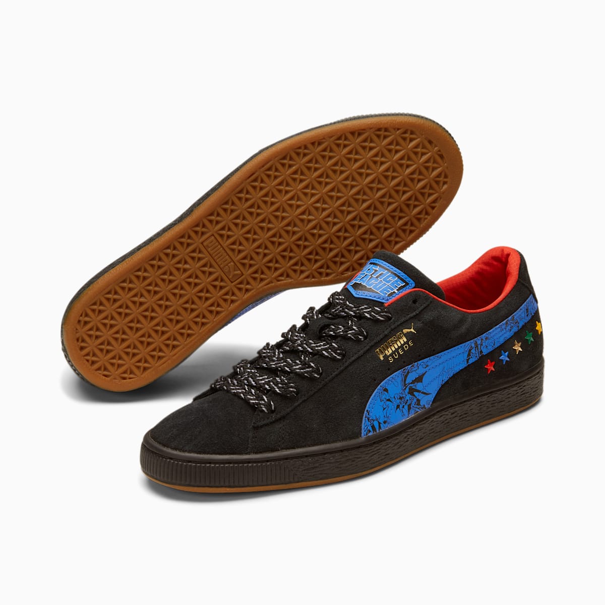 Tenisky Puma PUMA x DC Justice League Suede Panske Čierne/Modre | SK426581