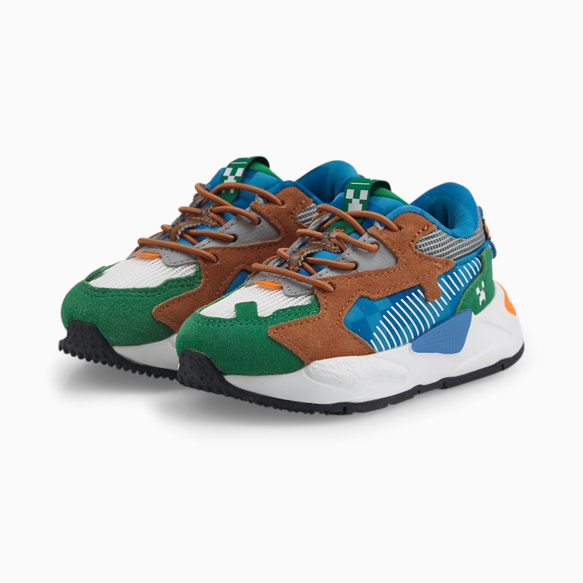 Tenisky Puma PUMA x MINECRAFT RS-Z Toddler Dievcenske Zelene | SK347529