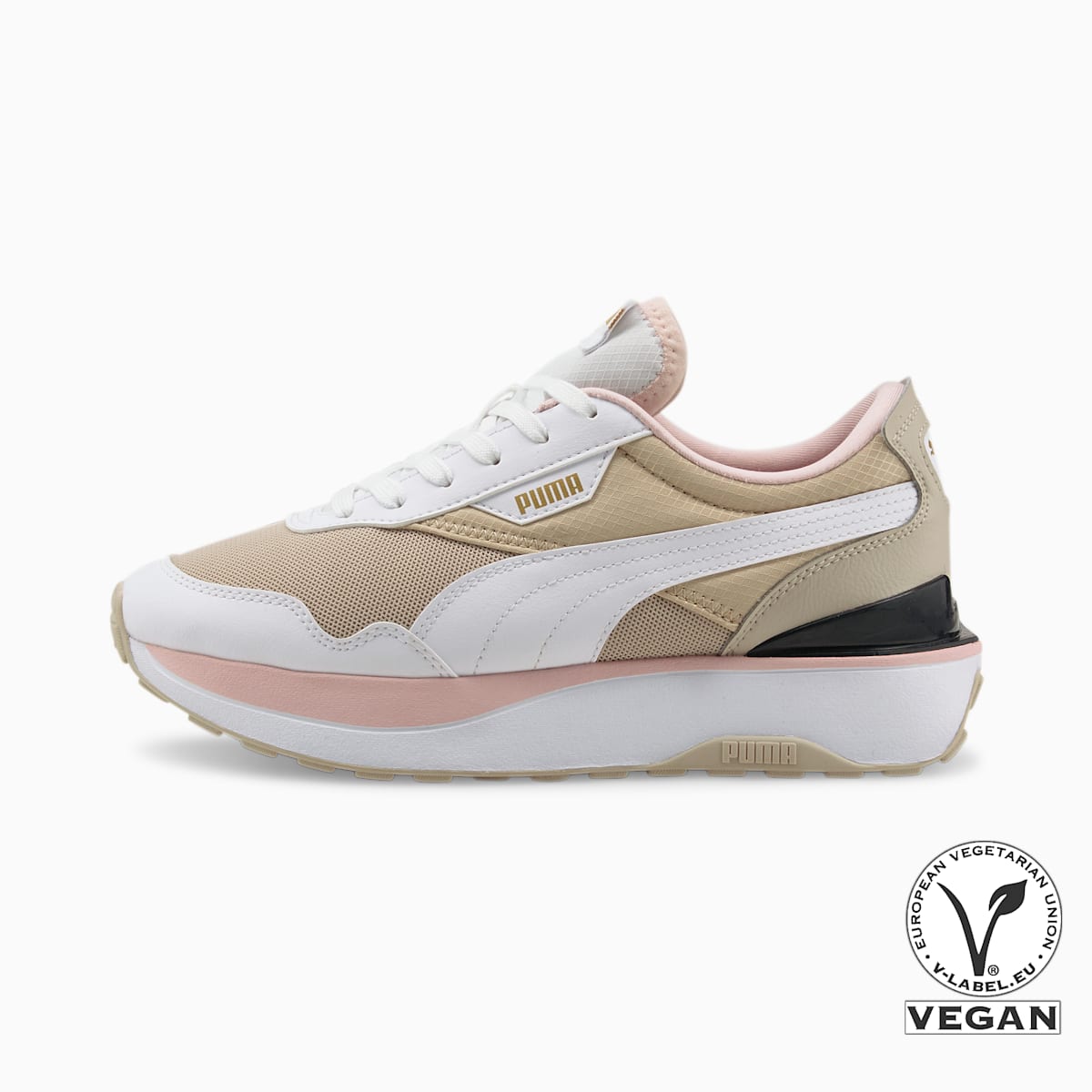 Tenisky Puma PUMA x PAMELA REIF Cruise Rider Tumbled VG Damske Biele | SK506182